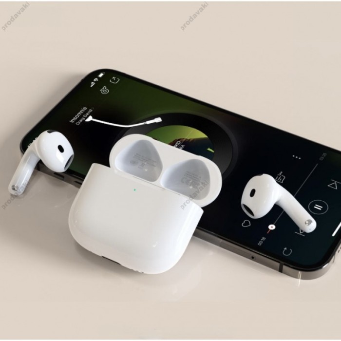 Бездротові Bluetooth навушники XO Q7 ANC Pods Gen 6 Fully Equipped Smart Bin BT 5.4 White